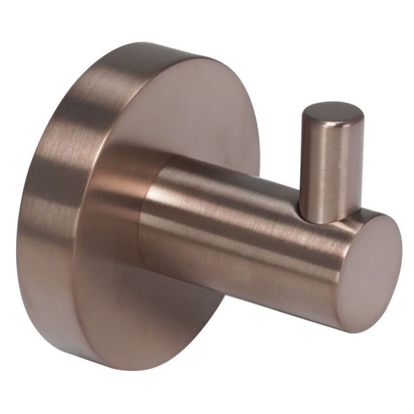 Cutout image of JTP Vos Brushed Bronze Robe Hook